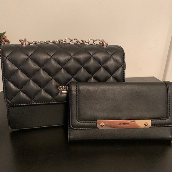 Guess Handbags - Guess Purse and Wallet Set